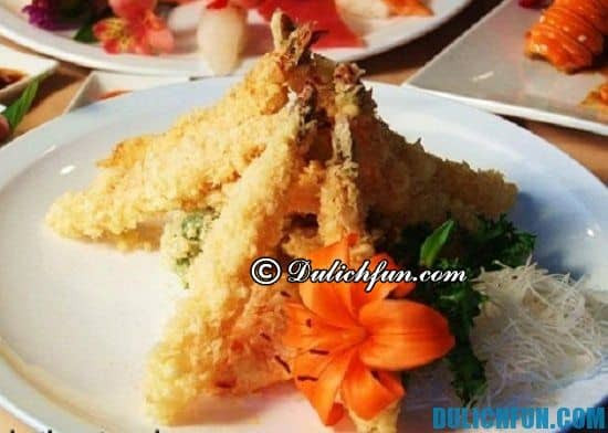 Ăn gì khi du lịch Nhật Bản? Tempura , món ăn đặc sản ngon nổi tiếng ở Nhật Bản bạn không nên bỏ lỡ