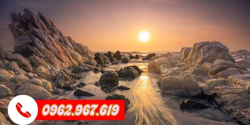 Bình minh trên biển Kê Gà