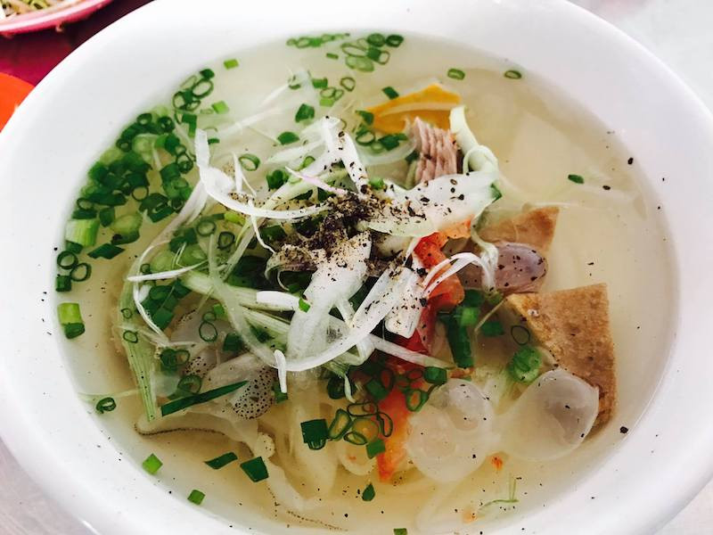 Bún sứa Nha Trang