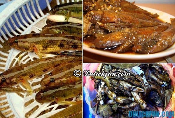 Cá bống vùi tro - Món ăn dân dã ở Lai Châu