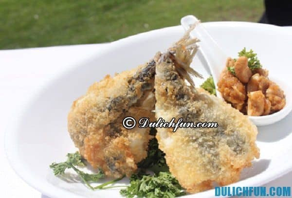 Cá trích chiên giòn, một đặc sản nổi tiếng ở Anh.