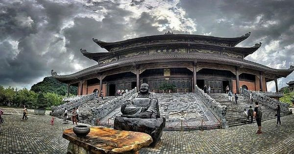 Chùa Bái Đính cổ kính thanh bình