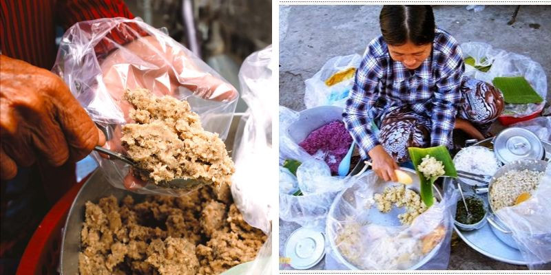 Gánh hàng rong với món khoai lang hầm ngon trứ danh