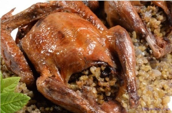 Hamam Mahshi - món ăn đặc sản của Ai Cập