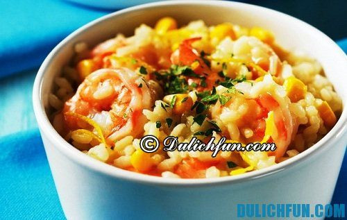 Món Risotto món ngon nên thưởng thức khi du lịch Italia