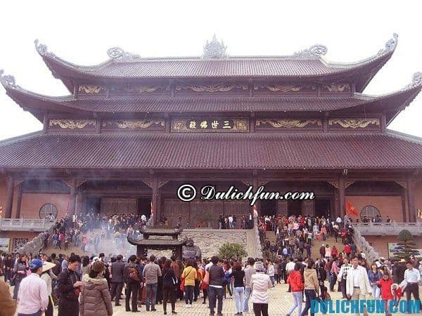 Mùa xuân là thời điểm lý tưởng để du lịch Bái Đính. Nguồn: dulichfun.com