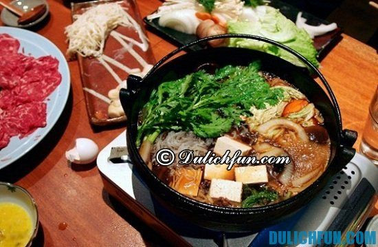 Sukiyaki, điểm tên cách món ăn ngon nhất ở Nhật Bản - Nhật Bản có đặc sản gì nổi tiếng? Nên ăn gì khi du lịch Nhật Bản?